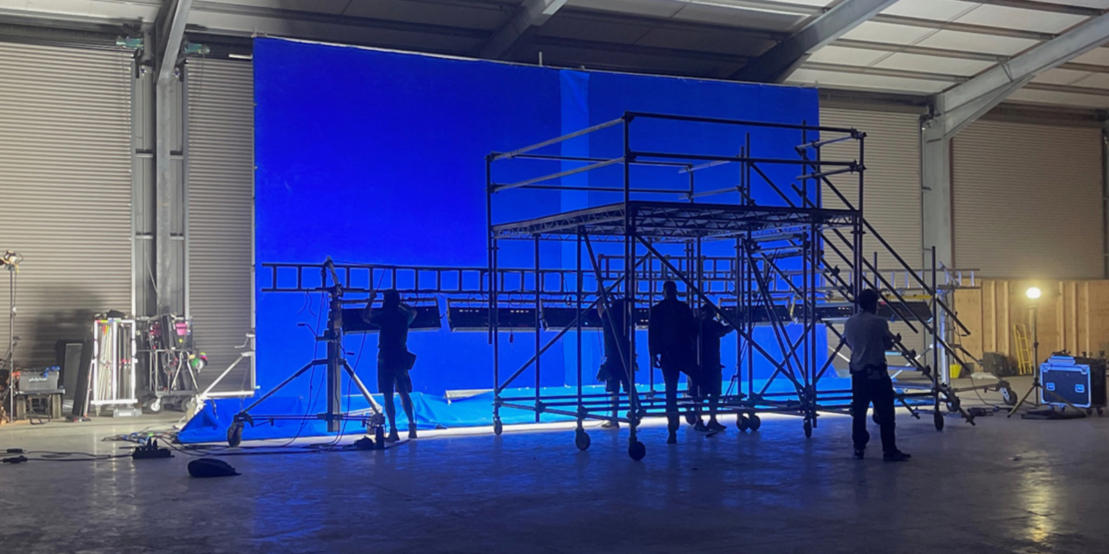A film set